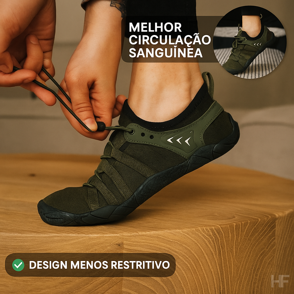 Caspian Adventure – Sapatos Minimalistas de Exterior e Antiderrapantes (Homem)