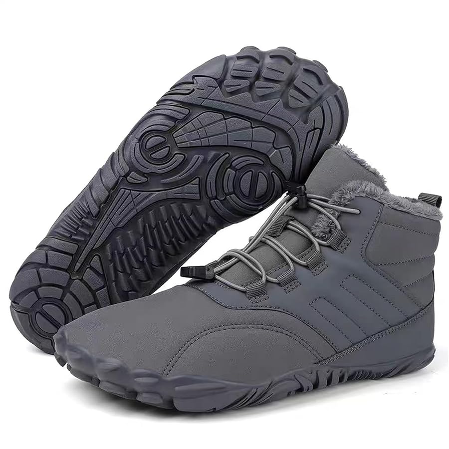 Caspar Pro – Sapato Minimalista de Inverno Unissexo, Antiderrapante e Impermeável