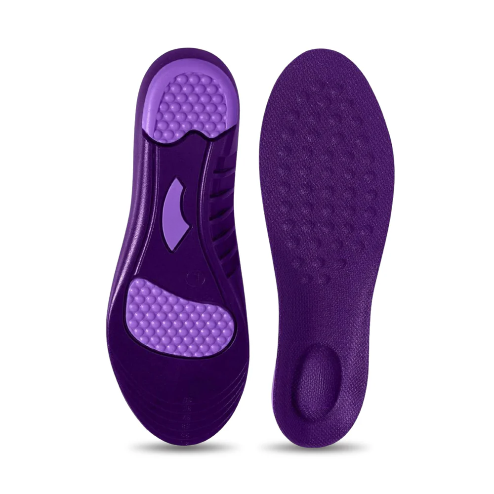 Almofadas para os Pés com Efeito de Alívio da Dor e Absorção de Impacto